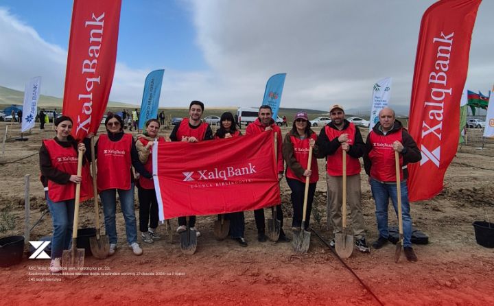 Xalq Bank ağacəkmə askiyasında iştirak etdi